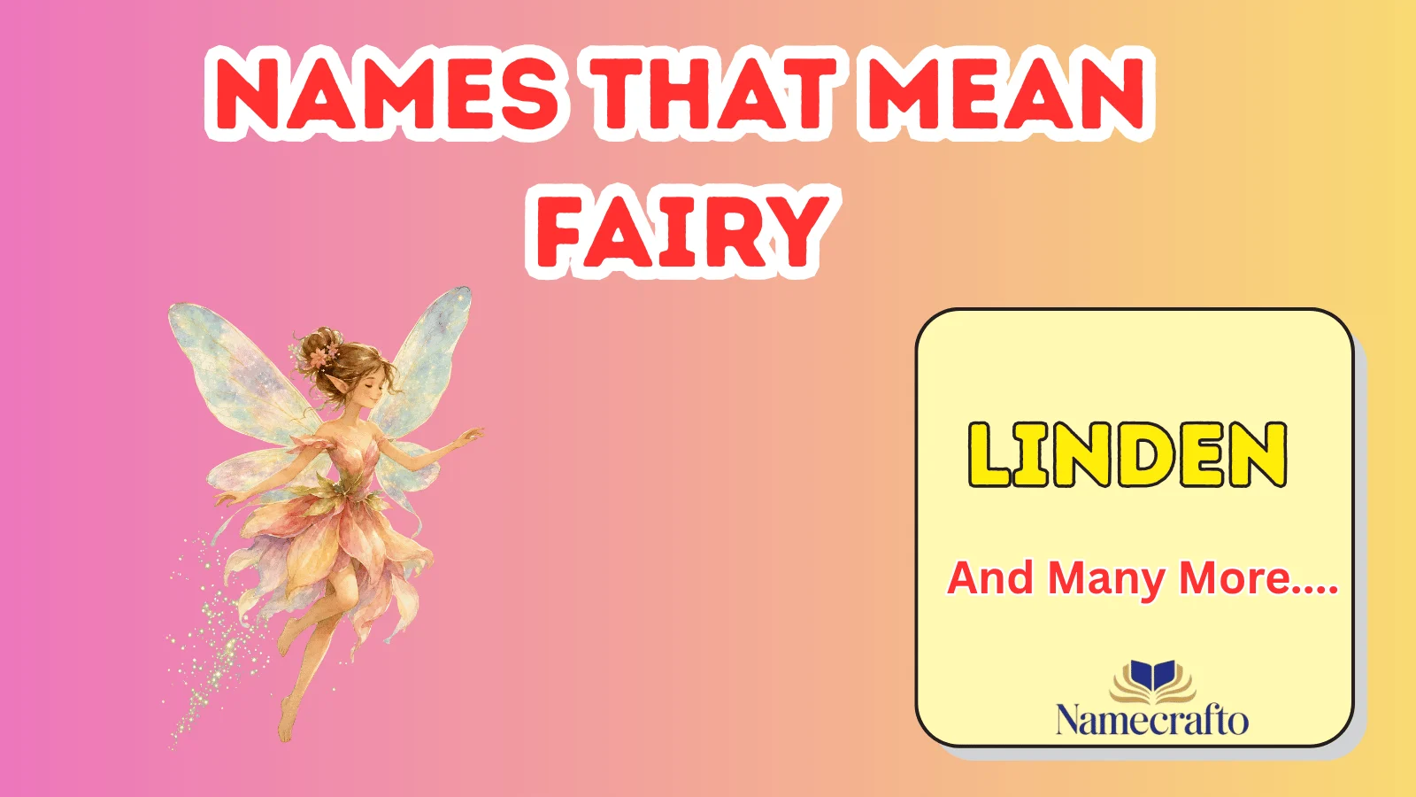 Beautiful Girl Names That Mean Fairy
