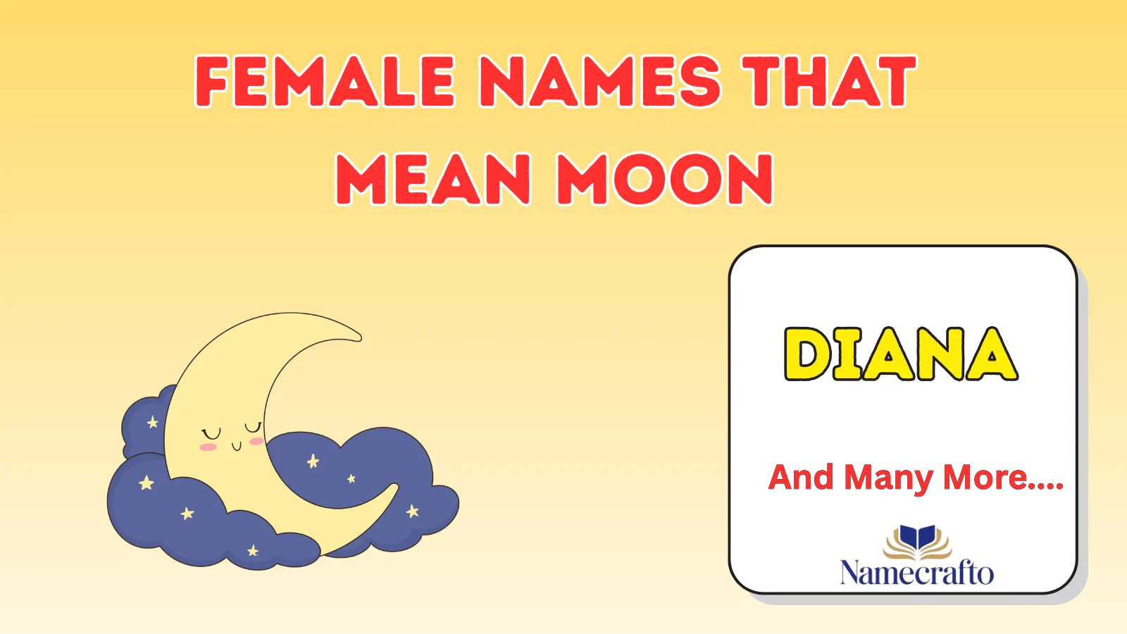 Female Names That Mean Moon