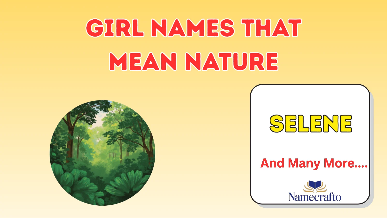 Girl Names That Mean Nature