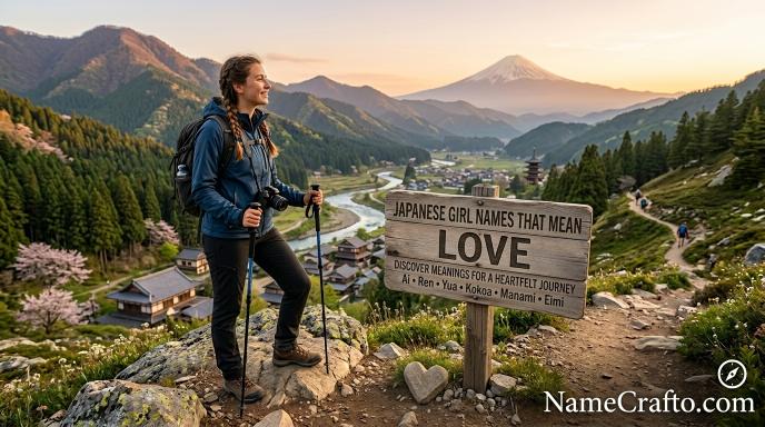 Japanese Girl Names That Mean Love