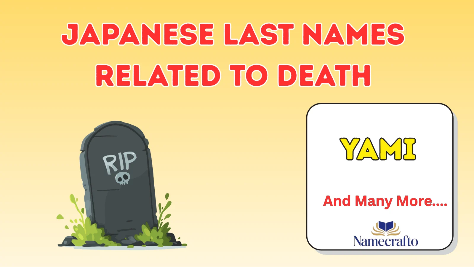 Japanese Last Names Related to Death