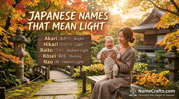 Japanese Names That Mean Light