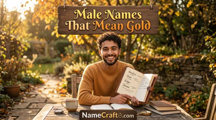 Male Names That Mean Gold
