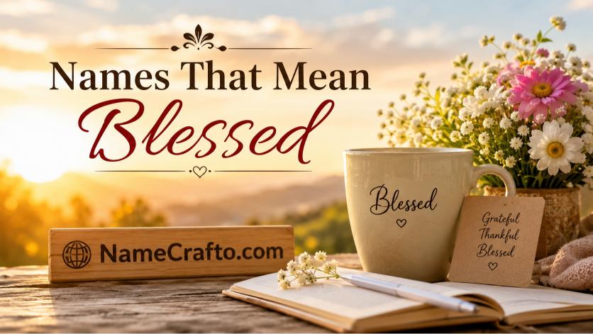 Names That Mean Blessed