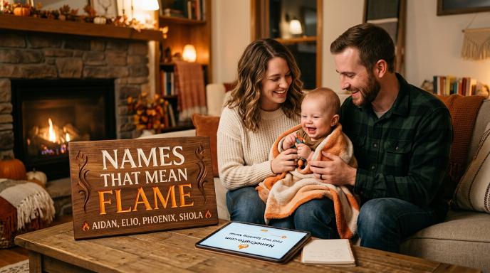 Names That Mean Flame