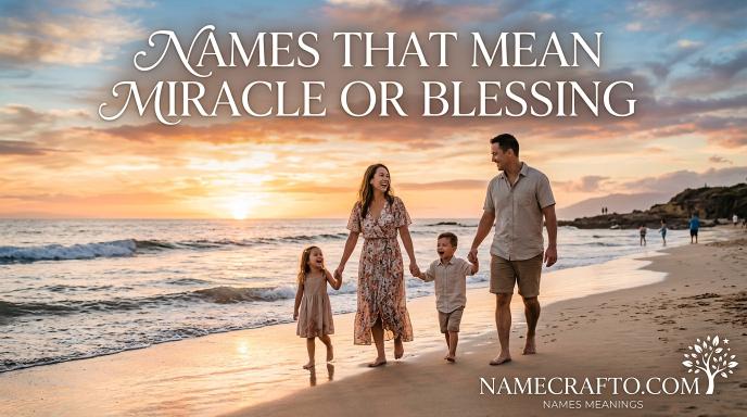 Names That Mean Miracle Or Blessing