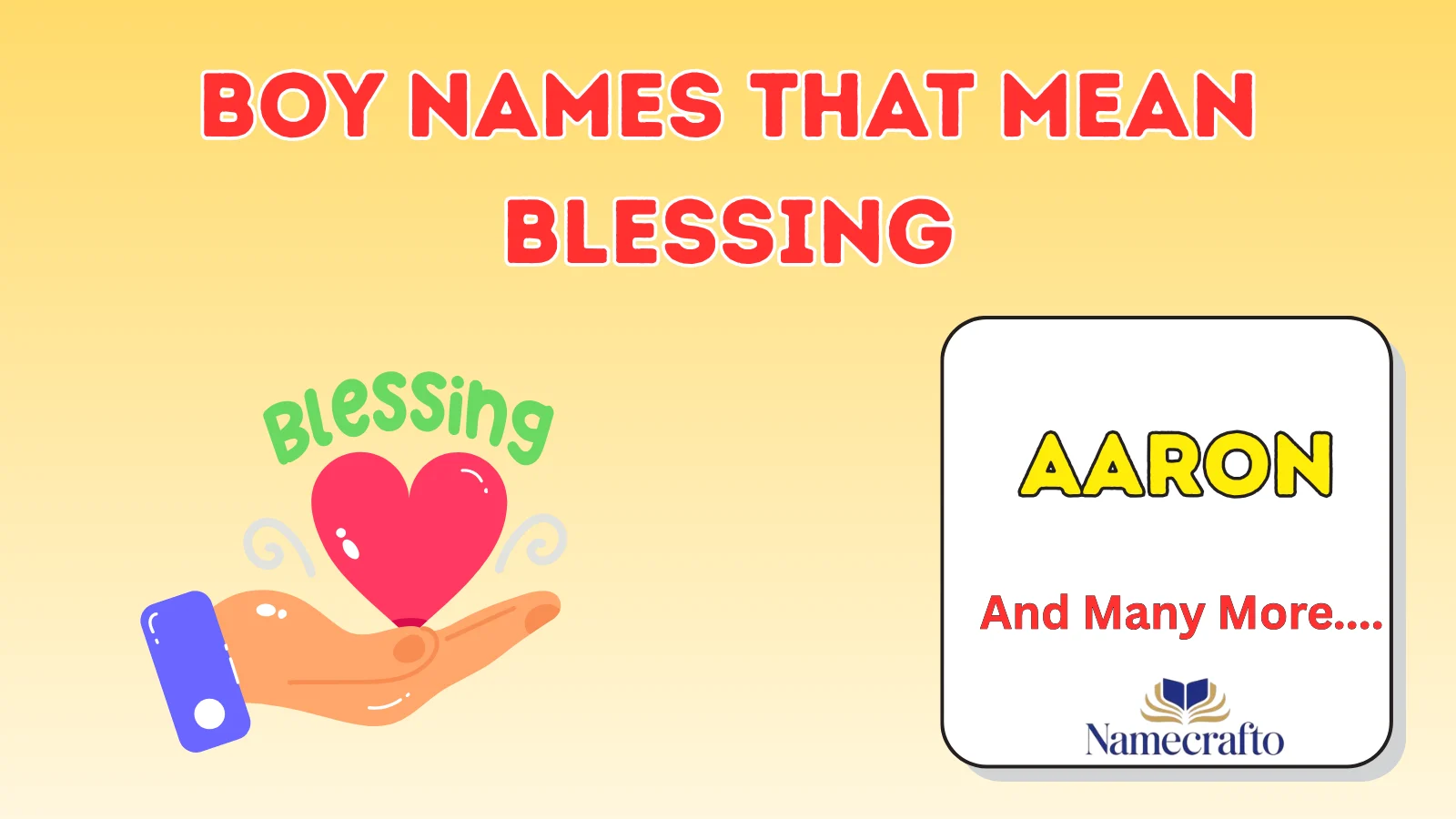 Boy Names That Mean Blessing