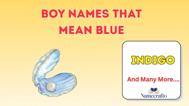 Boy Names That Mean Blue