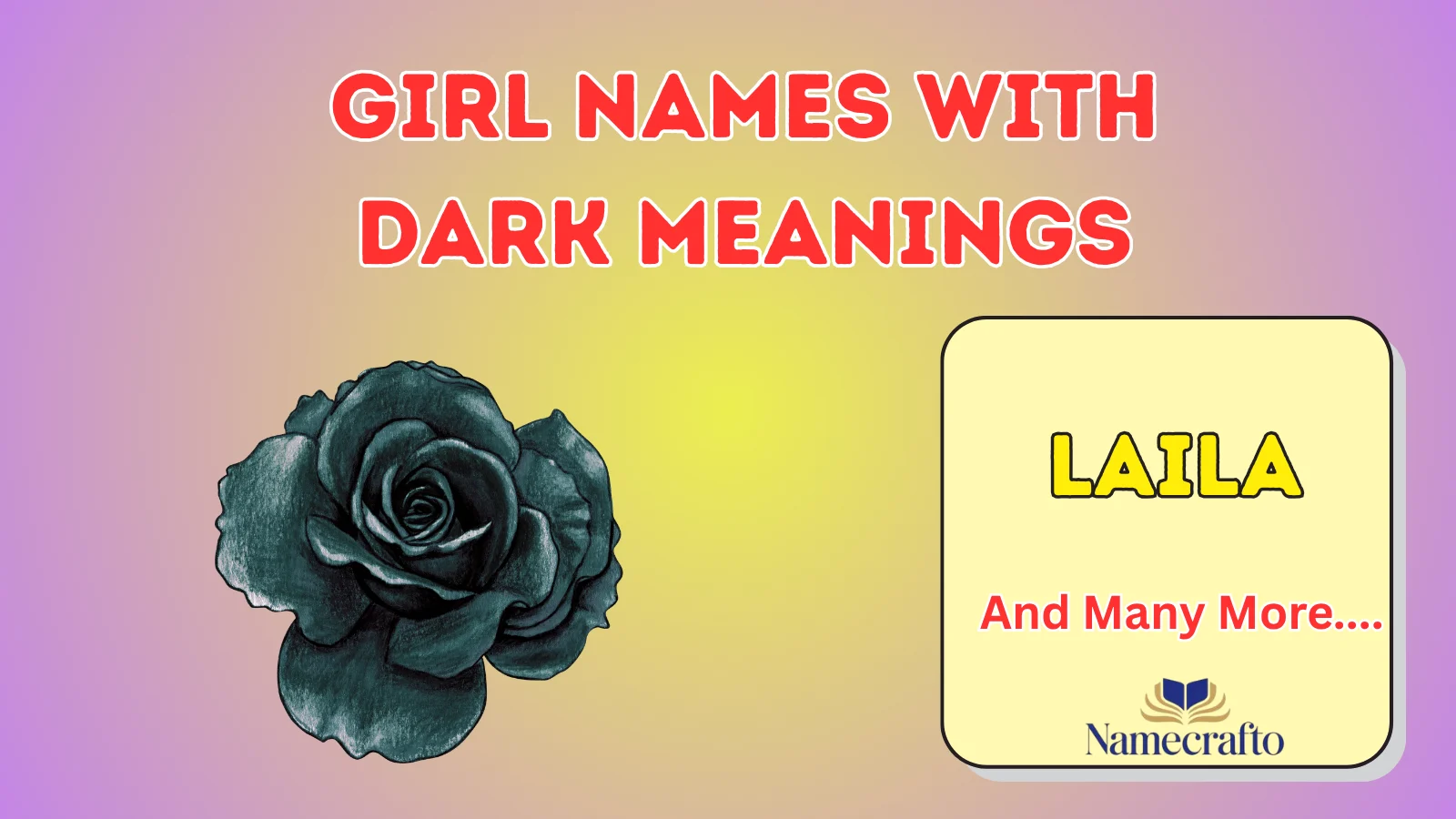 Girl Names With Dark Meanings