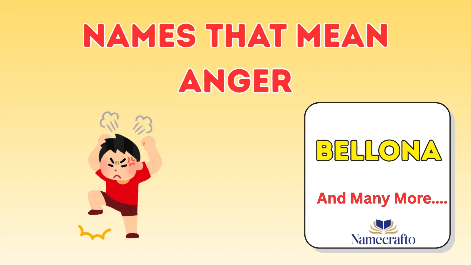 Names That Mean Anger