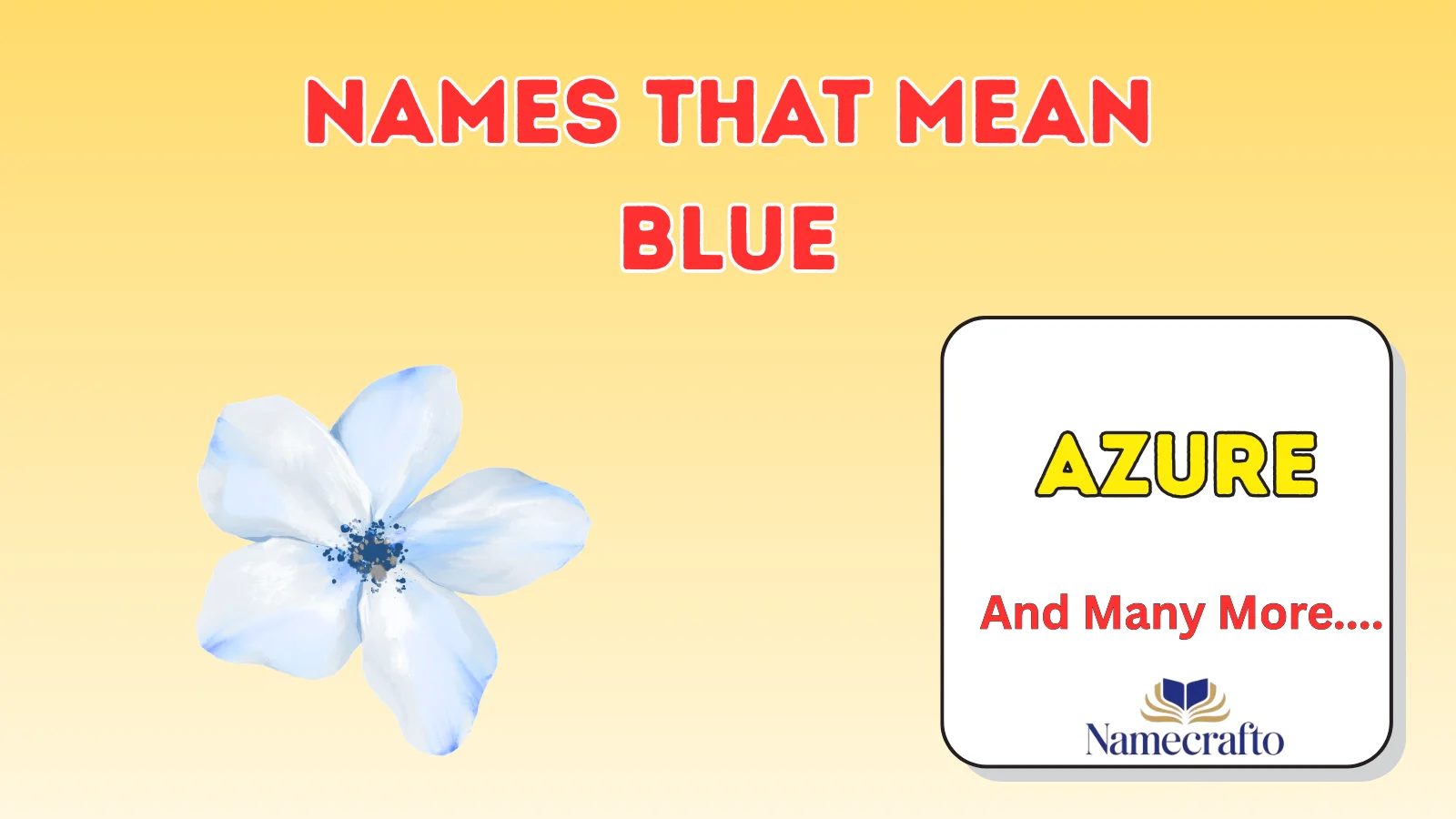 Names That Mean Blue