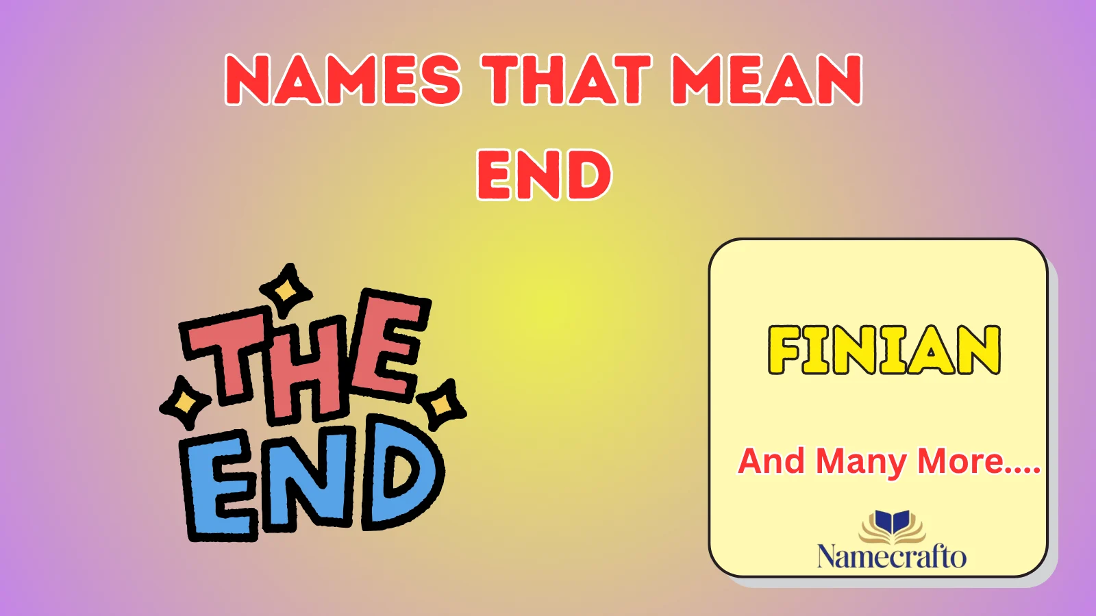 Names That Mean End