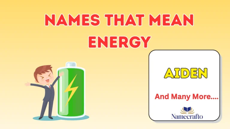 Names That Mean Energy