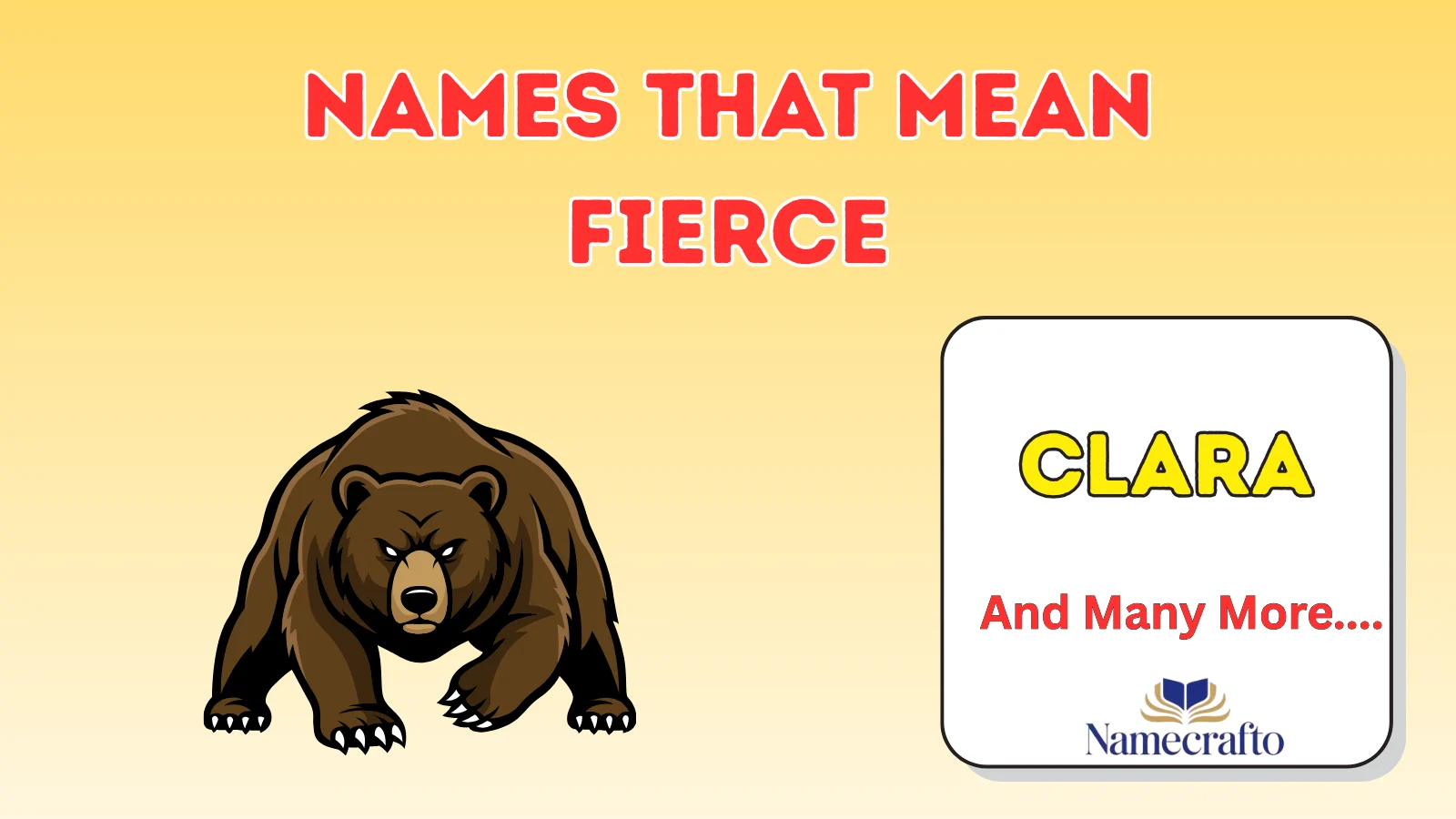 Names That Mean Fierce