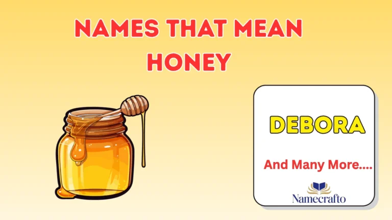 Names That Mean Honey