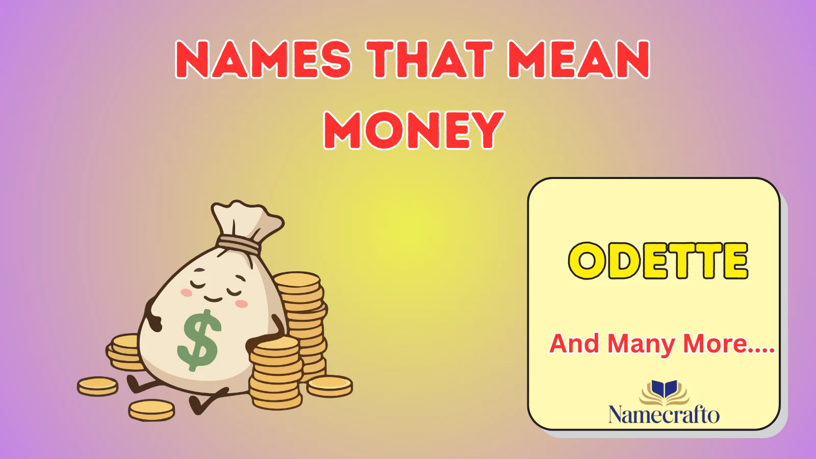 Names That Mean Money
