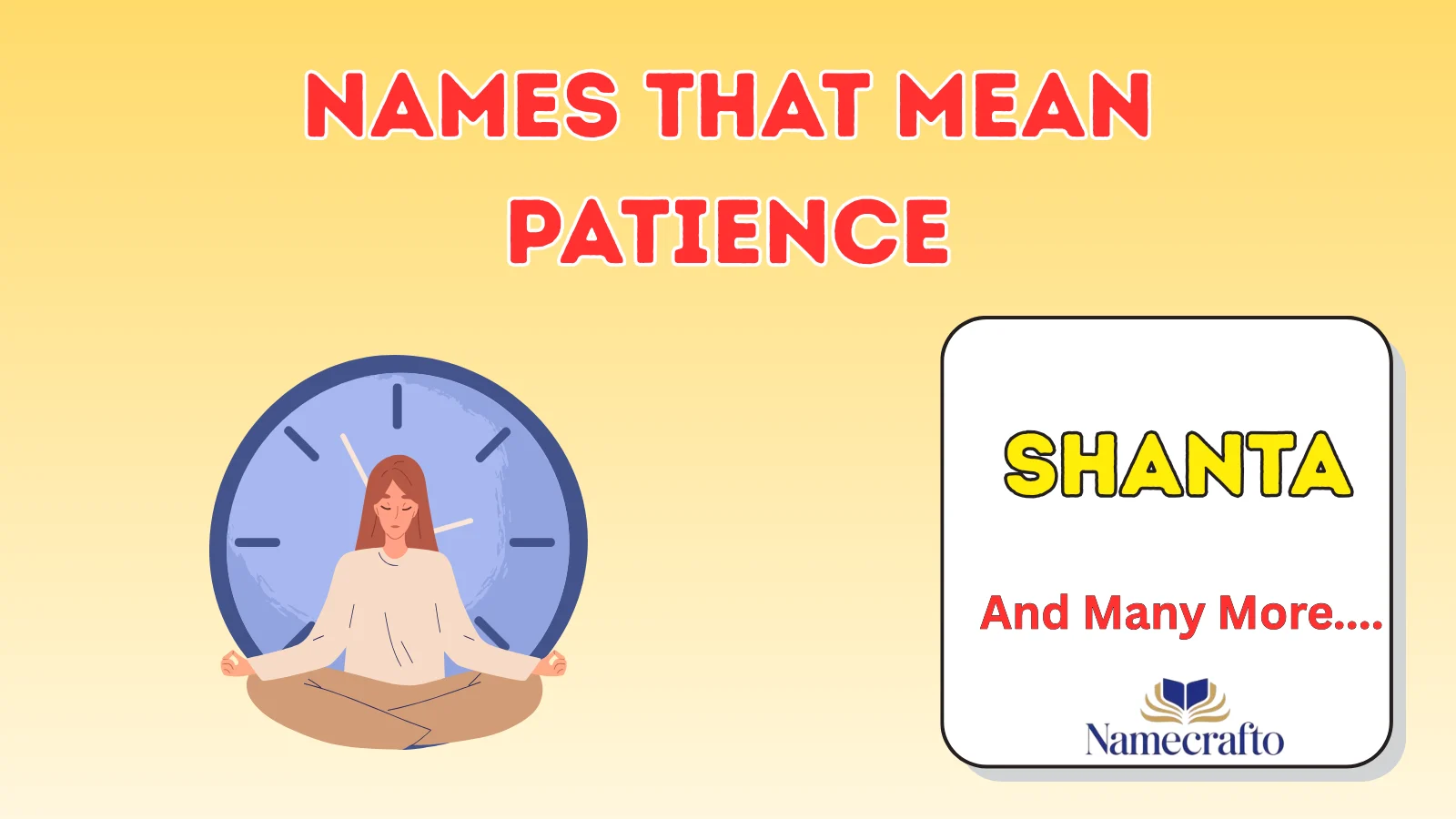 Names That Mean Patience