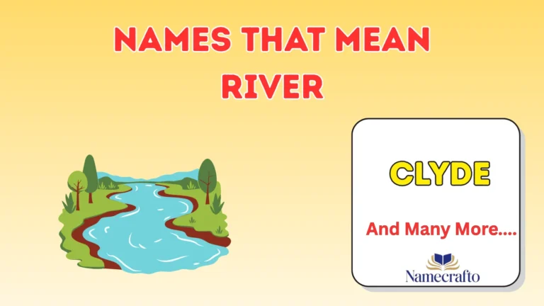Names That Mean River