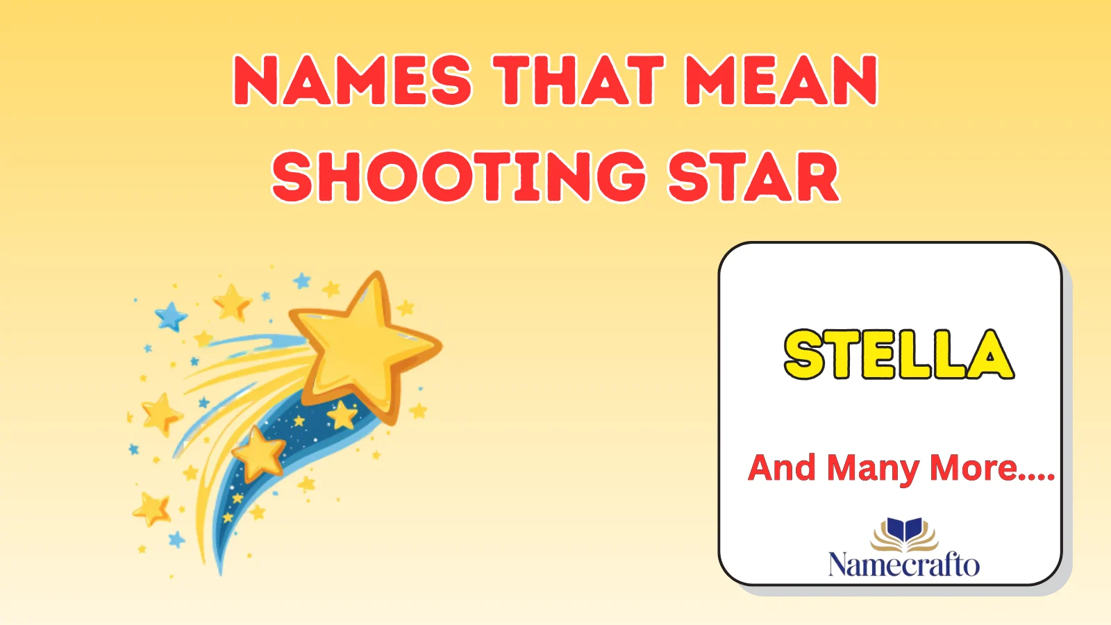 Names That Mean Shooting Star