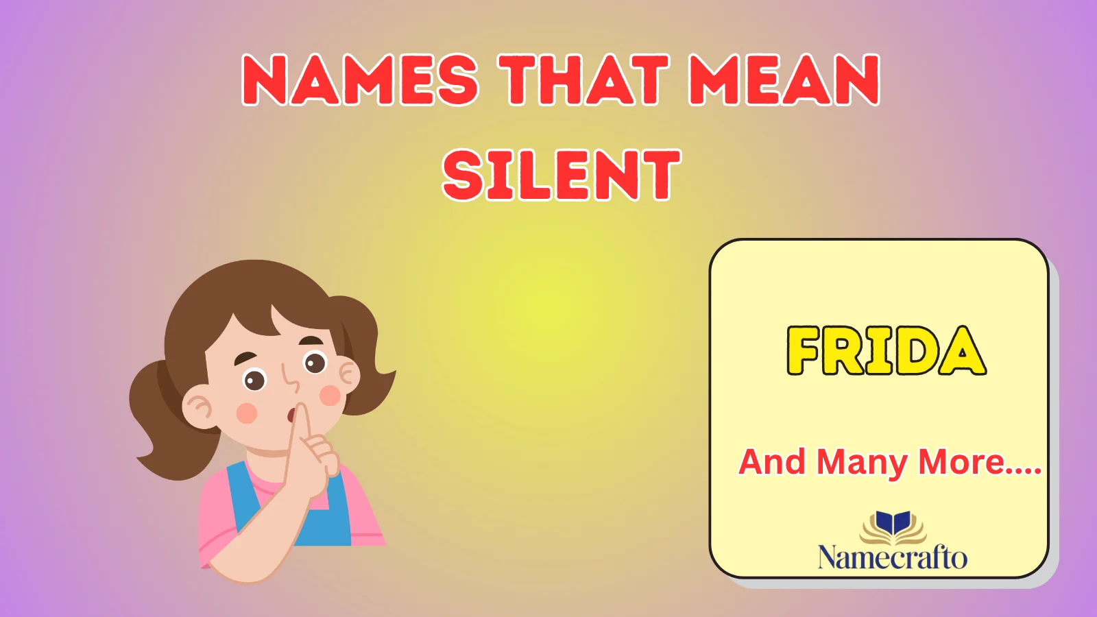 Names That Mean Silent