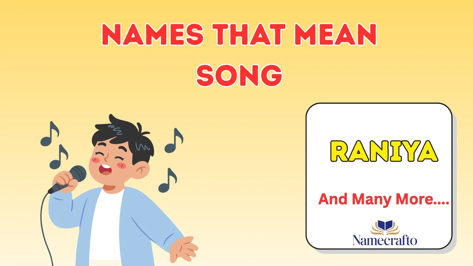 Names That Mean Song