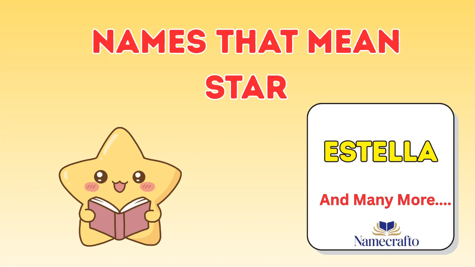 Names That Mean Star