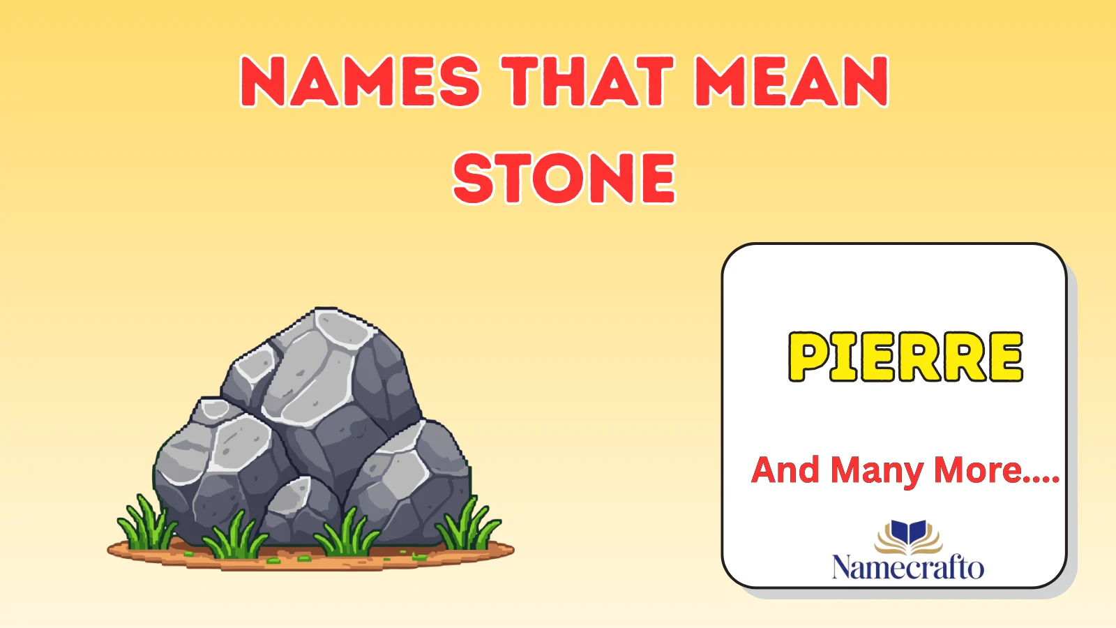 Names That Mean Stone
