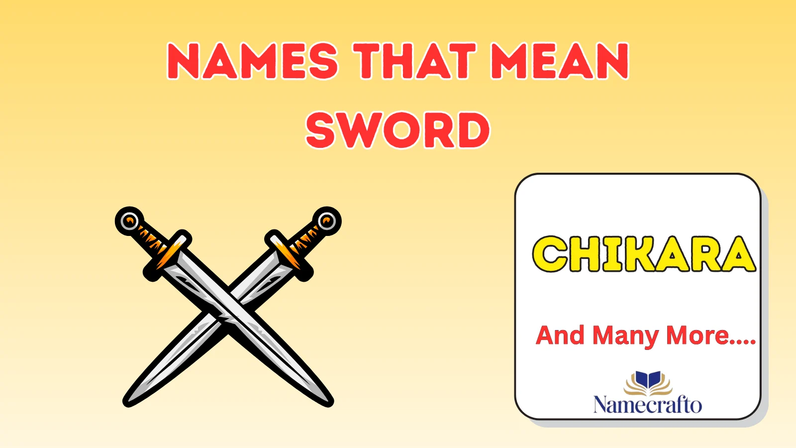 Names That Mean Sword