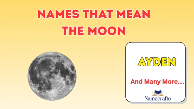 Names That Mean The Moon