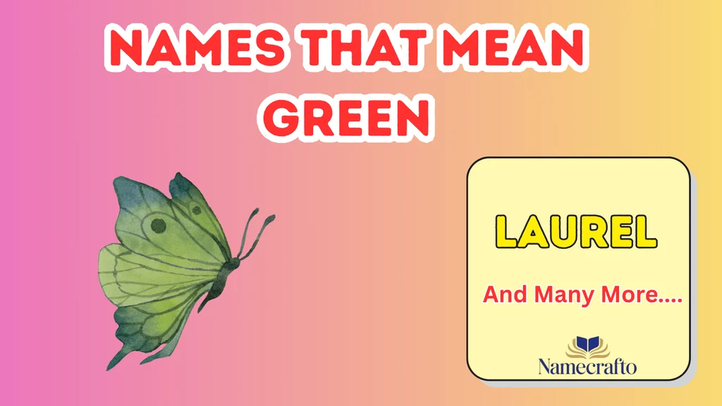 Nature-Inspired Girl Names Associated with Green