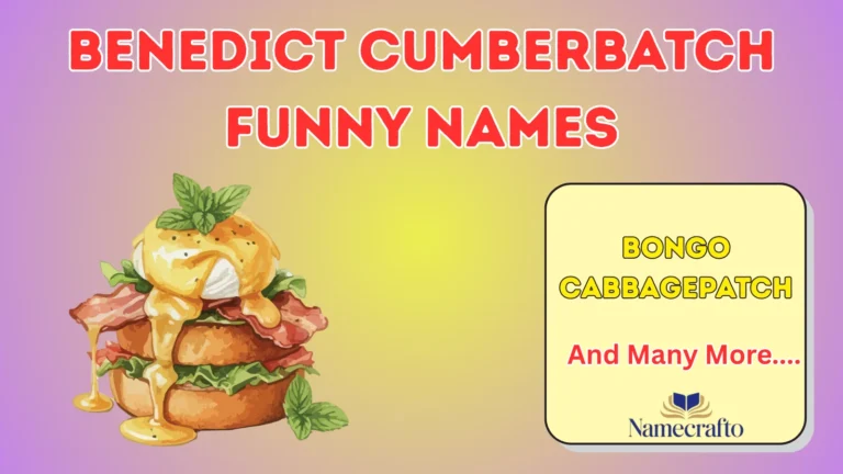 Benedict Cumberbatch Funny Names