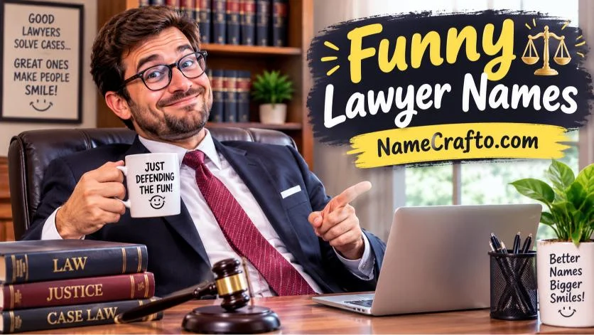 Clever Pun-Based Lawyer Names