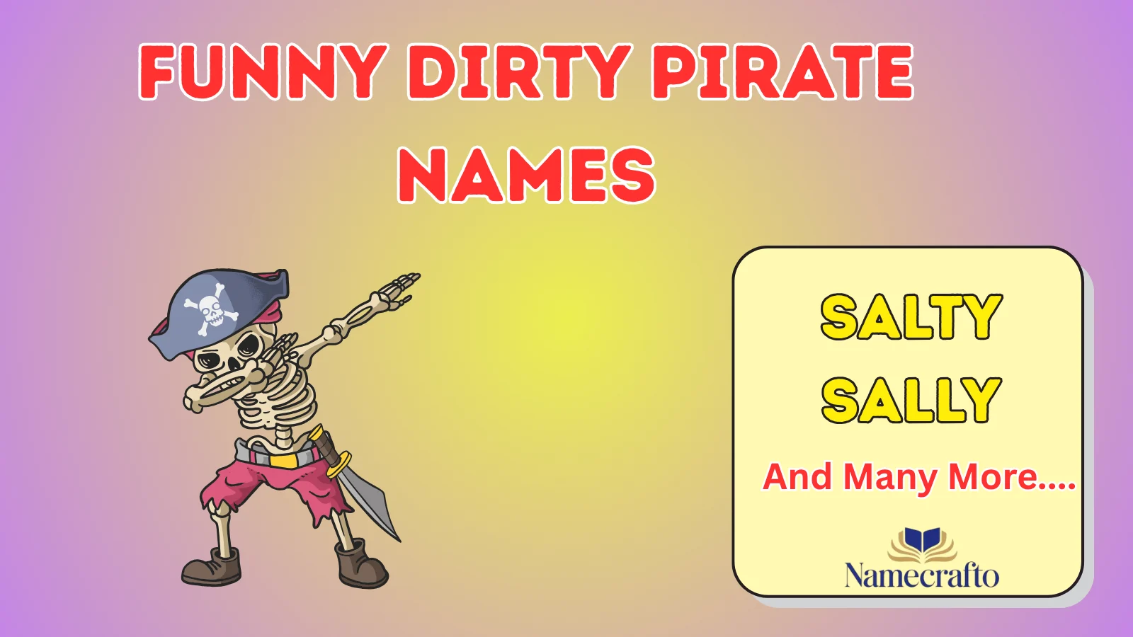 Dirty Pirate Names