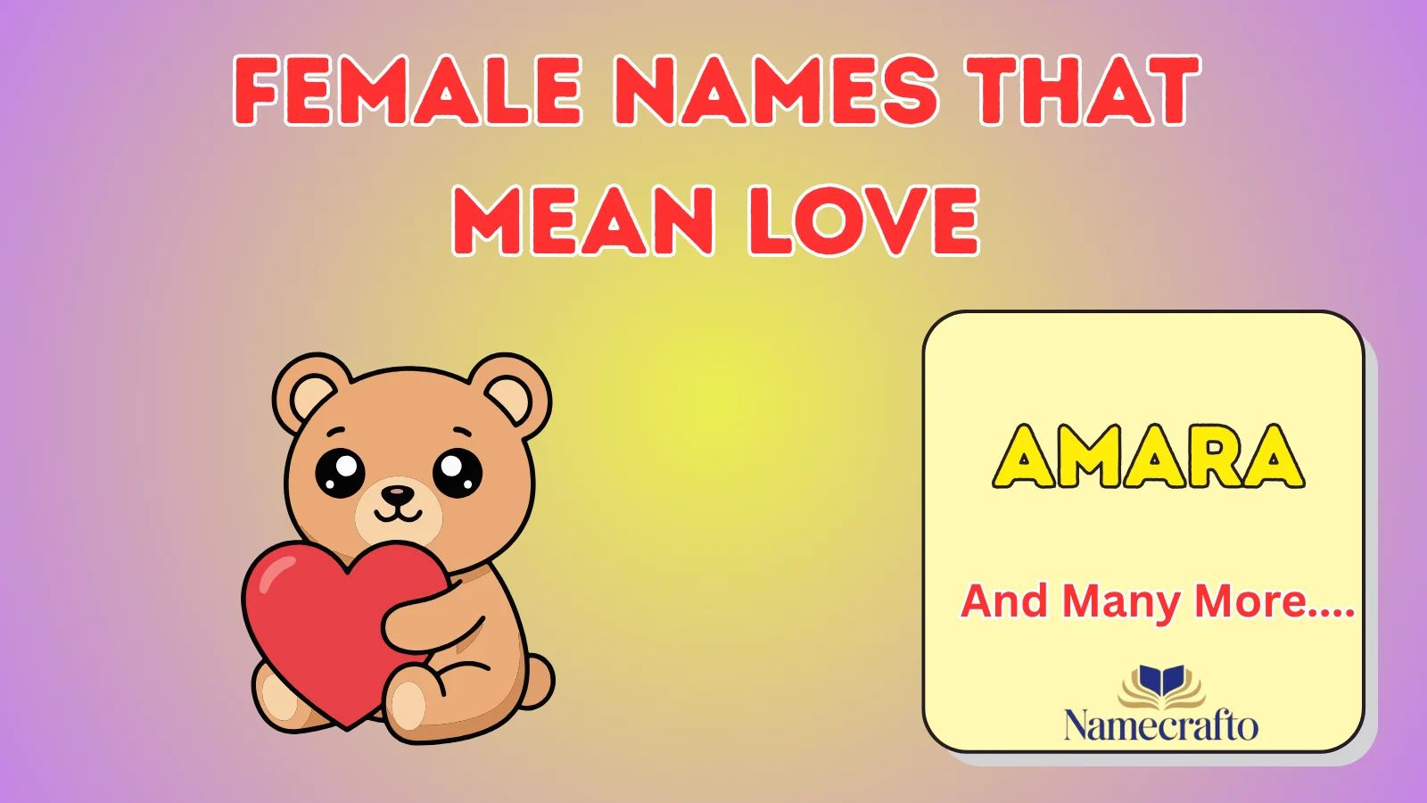 Female Names That Mean Love