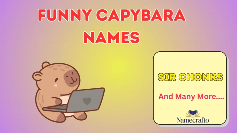 Funny Capybara Names