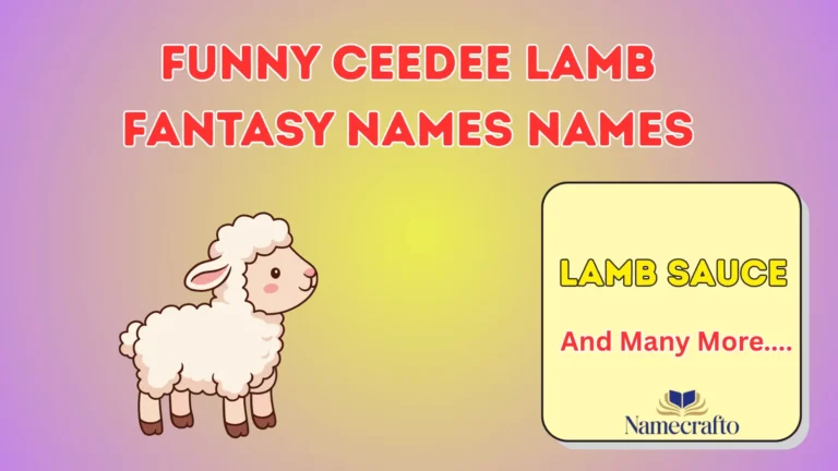 Funny CeeDee Lamb Fantasy Names