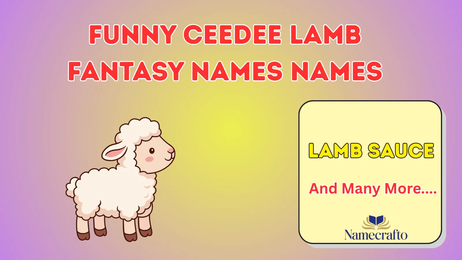 Funny CeeDee Lamb Fantasy Names