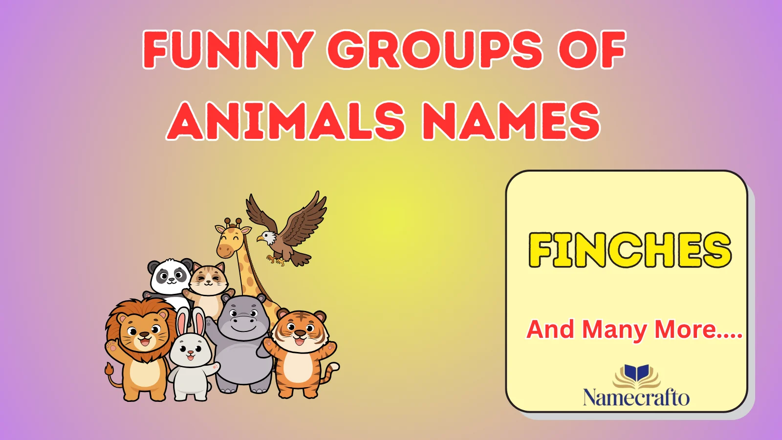Funny Groups of Animals Names