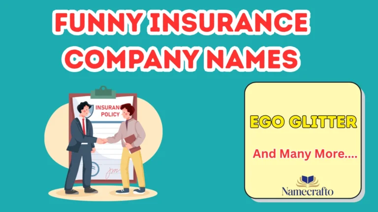 Funny Insurance Company Names