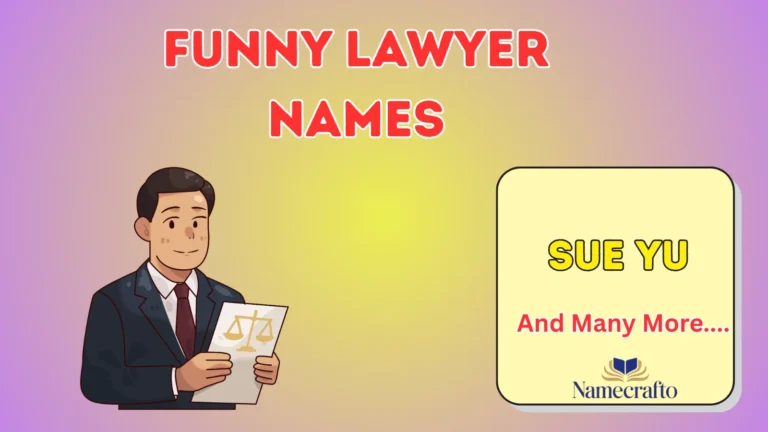 Funny Lawyer Names