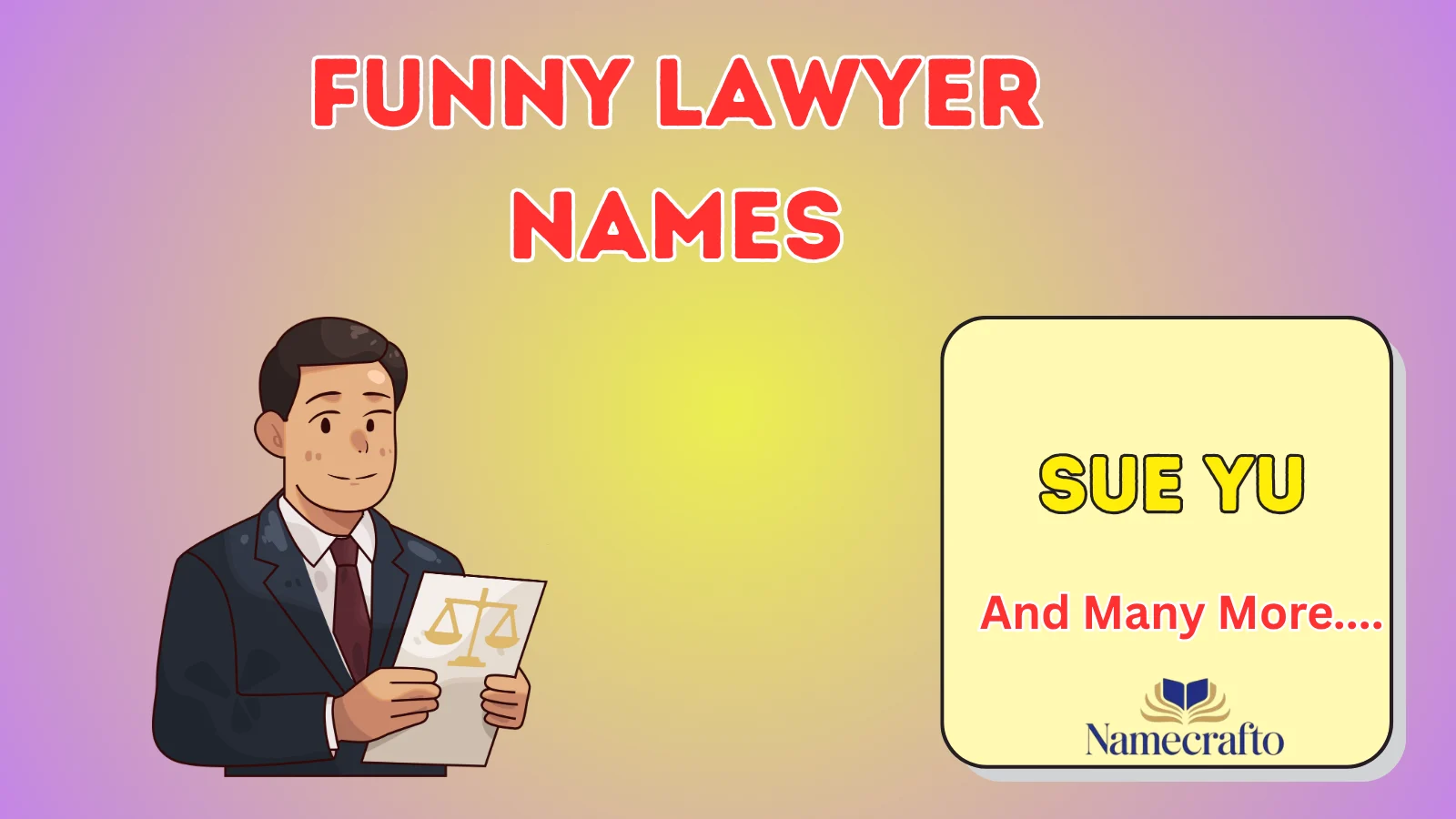 Funny Lawyer Names