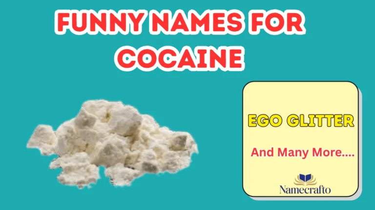 Funny Names for Cocaine