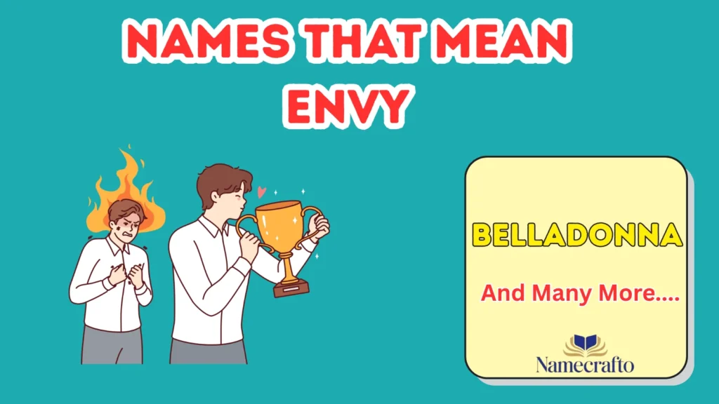 Girl Names That Mean Envy or Inspire Jealousy