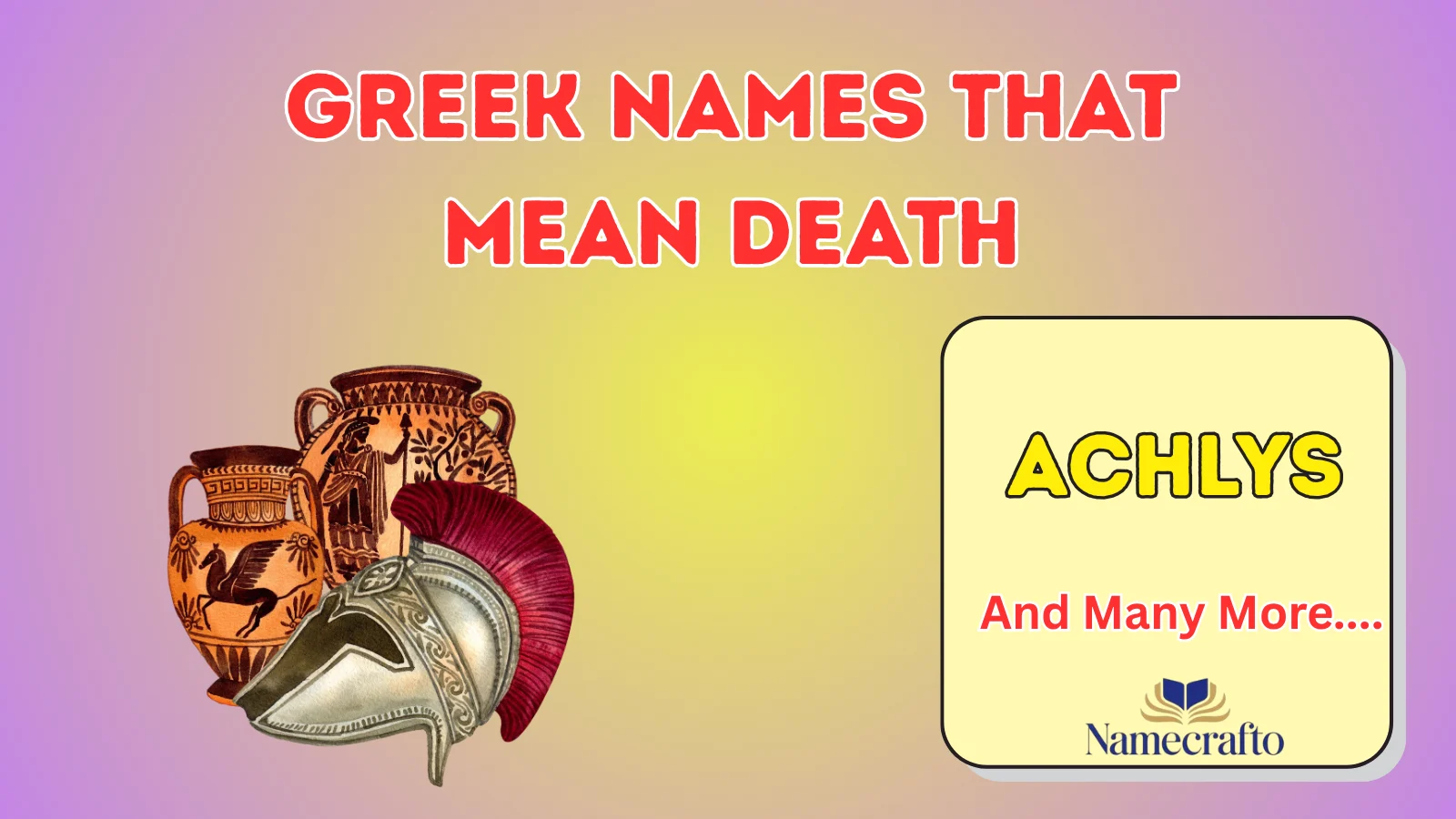 Greek Names That Mean Death