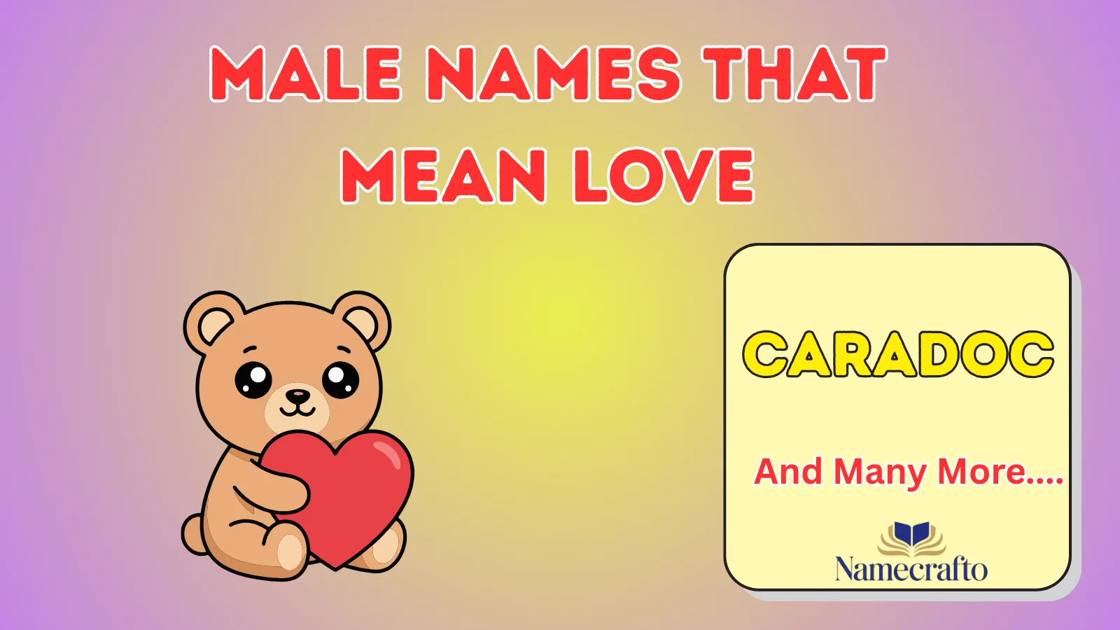 Male Names That Mean Love
