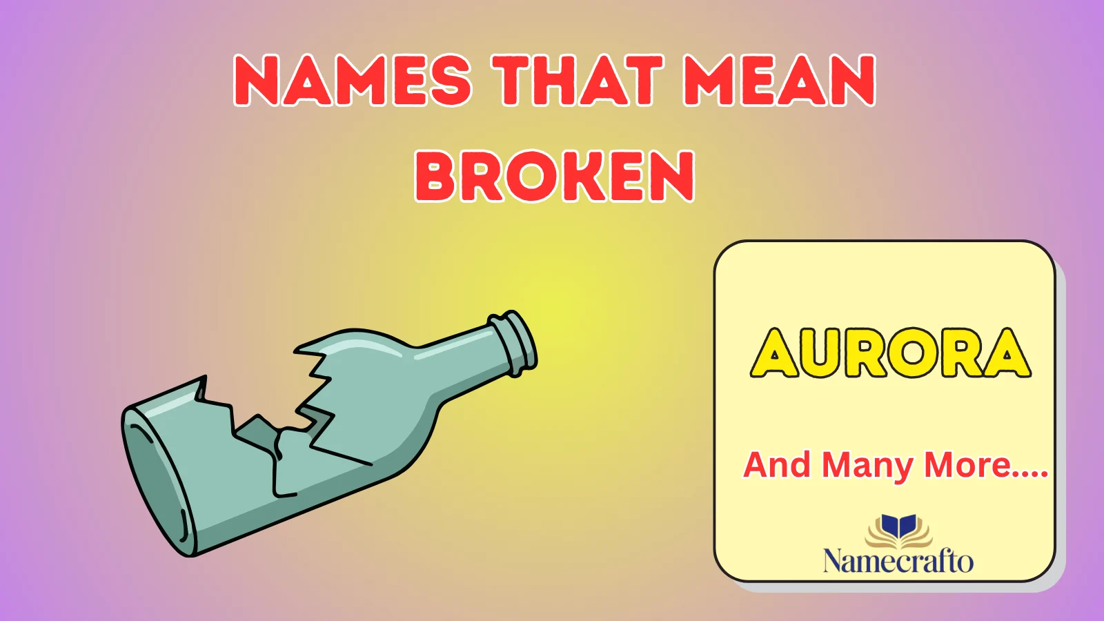 Names That Mean Broken