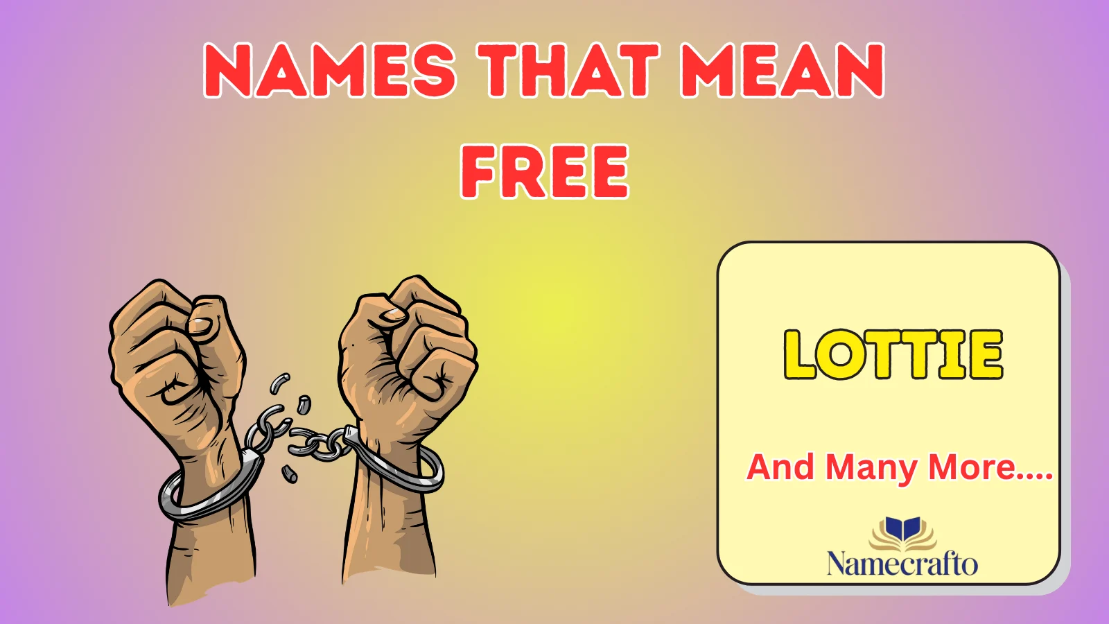 Names That Mean Free