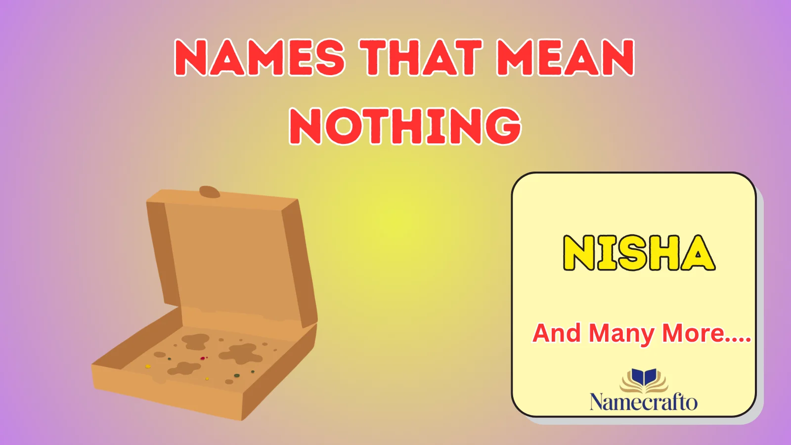 Names That Mean Nothing