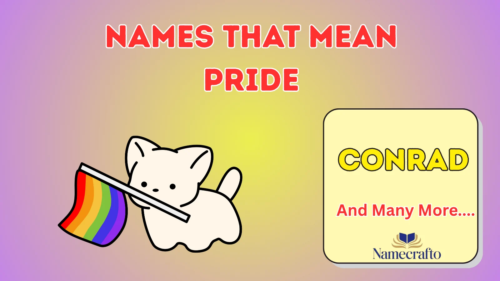 Names That Mean Pride