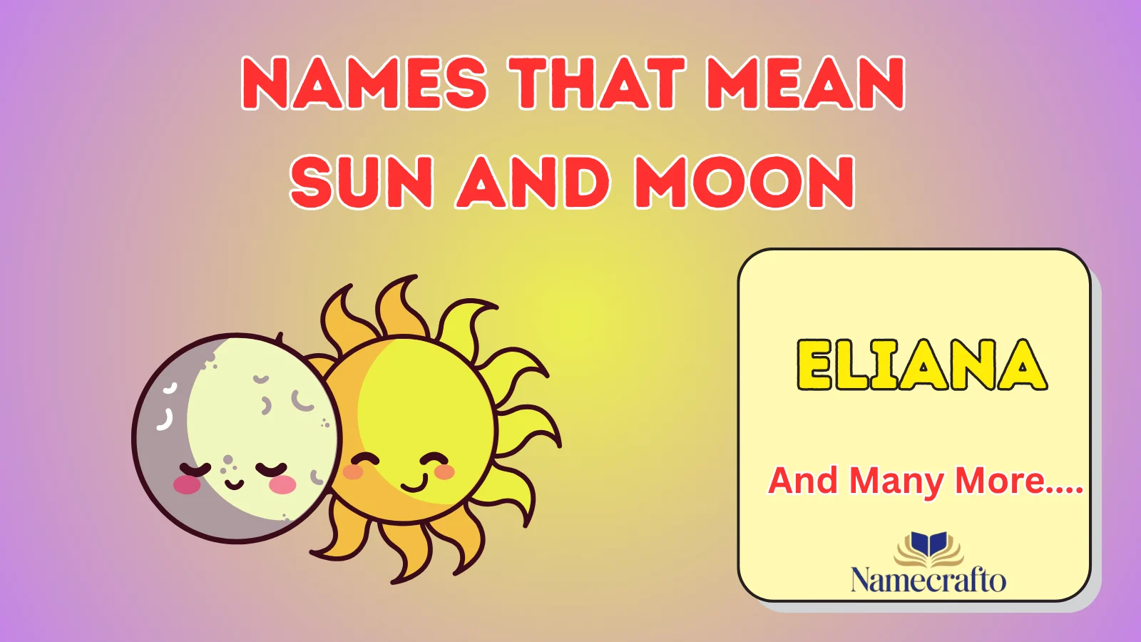 Names That Mean Sun and Moon
